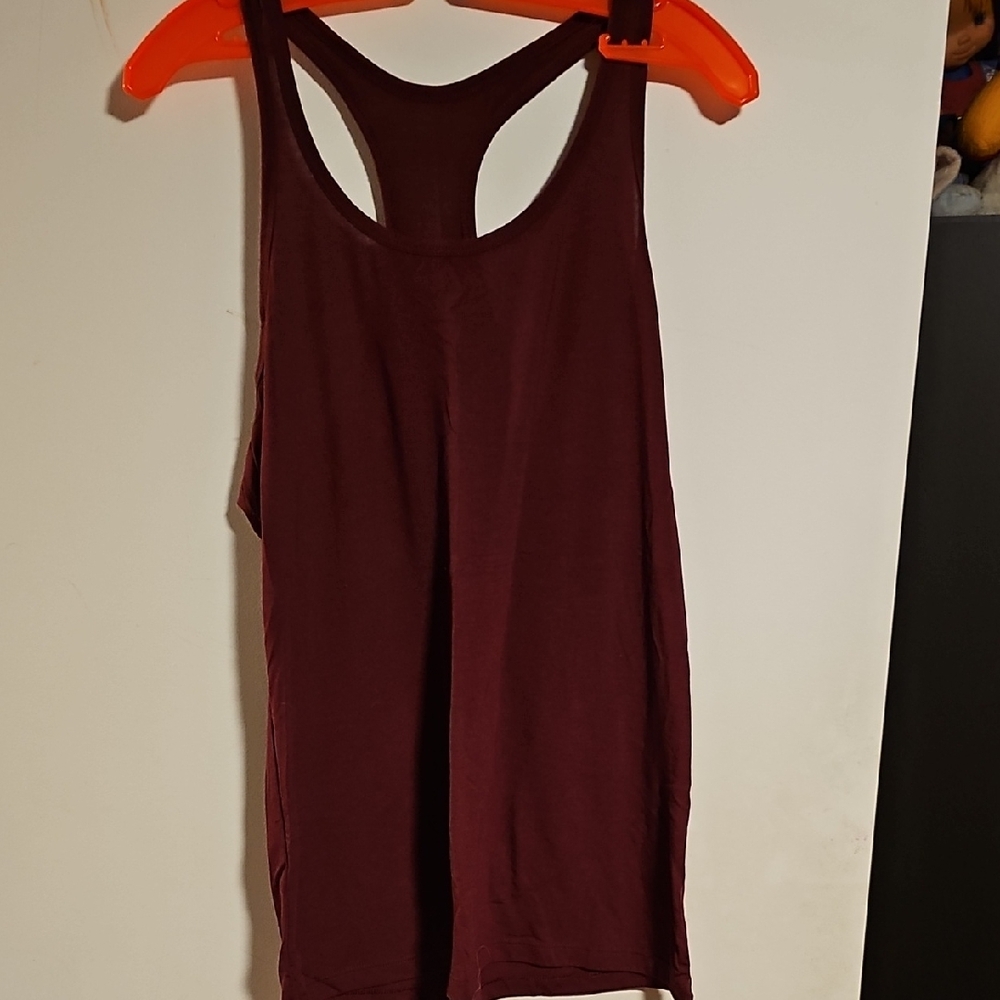 Old Navy Active Maroon Tank Top